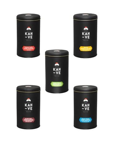  Tanışma Seti 5 Çeşit Türk & Dibek Kahvesi 5x250 G