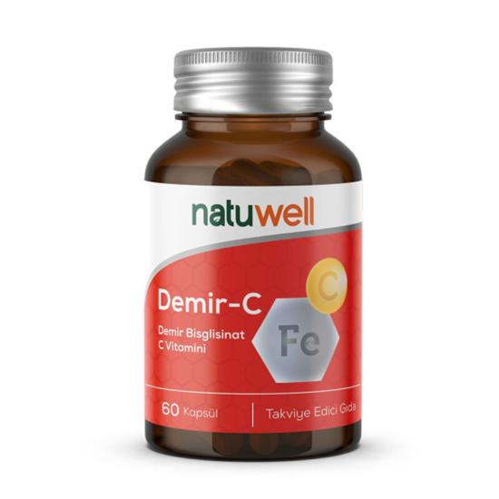 Natuwell Demır C 60 Kapsul