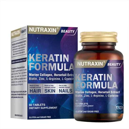 Keratin Formula 60 Tablet - Saç Bakım Vitamini