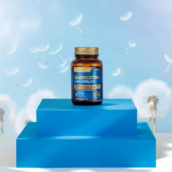  Bromelain ve Kuersetin İçeren Takviye Edici Gıda 