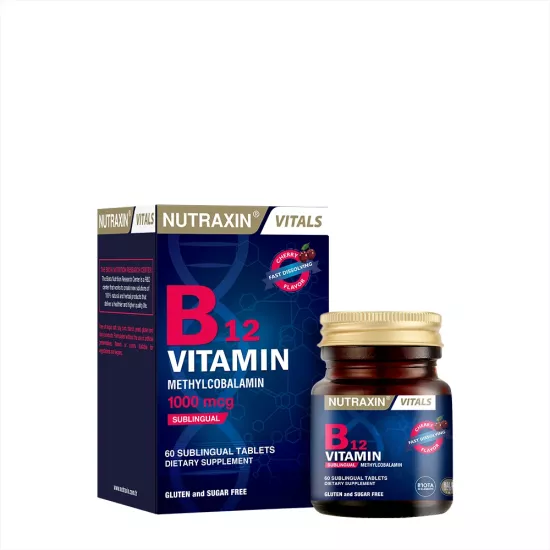 Nutraxin B12 1000 mcg 60 Tablet