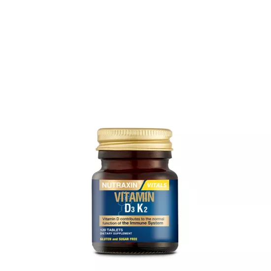 Nutraxin Vitamin D3 + K2 (120 Tablet)