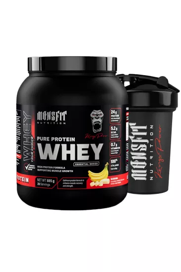 Muz Aromalı Whey Protein Tozu 885 g / 26 Servis