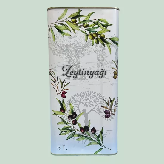 Soğuk Sıkım Olgun Hasat Zeytinyağı 5 LT